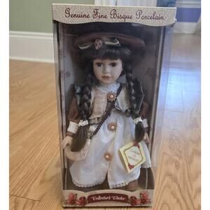 Vintage Collector's Choice 12" Porcelain Doll 1999 Walmart Exclusive COA